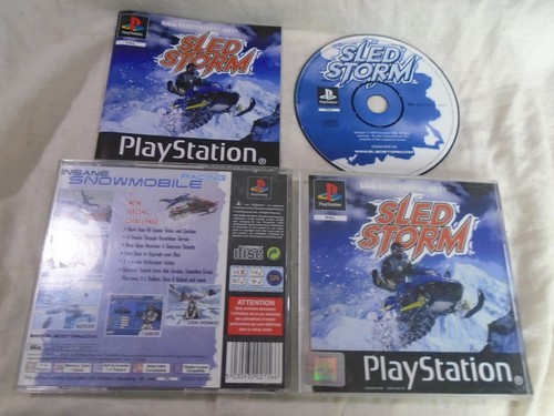 Sled storm ps1 - storm, (komplett)