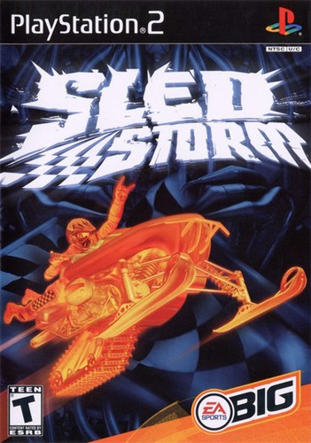 Sled storm ps2 used - sled,